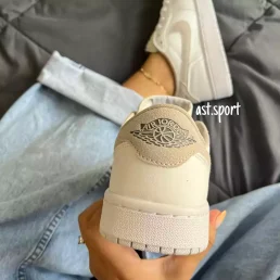 جردن 1 سفید طوسی | Jordan 1 Neutral Grey