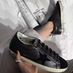 گلدن گوس سوپر استار | Golden Goose Super Star Black Nappa