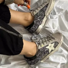 گلدن گوس سوپر استار | Golden Goose Super Star Silver Black