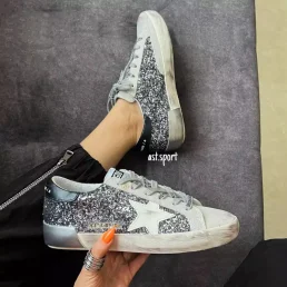 گلدن گوس سوپر استار | Golden Goose Super Star Silver Black