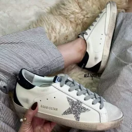 گلدن گوس سوپر استار | Golden Goose Super Star White Silver