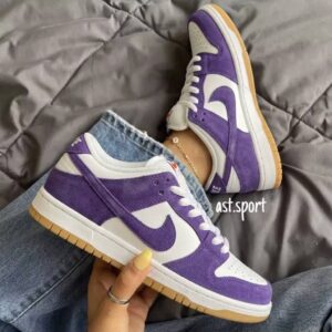 کتونی نایک دانک بنفش سفید | Nike Dunk Purple White