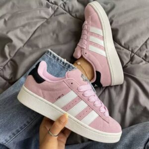 کتونی آدیداس کمپس سفید صورتی | Adidas Campus White Pink