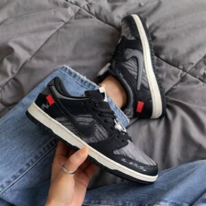 کتونی نایک دانک لو مشکی طوسی | Nike Dunk Low Black Grey