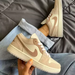 جردن 1 کرم قهوه‌ای | Jordan 1 Light Bone