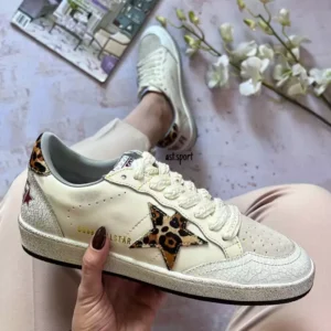 گلدن گوس بال استار | Golden Goose Ball Star White Leopard