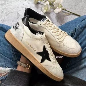 گلدن گوس بال استار | Golden Goose Ball Star White Black