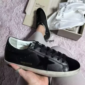 گلدن گوس سوپر استار | Golden Goose Super Star Black Nappa