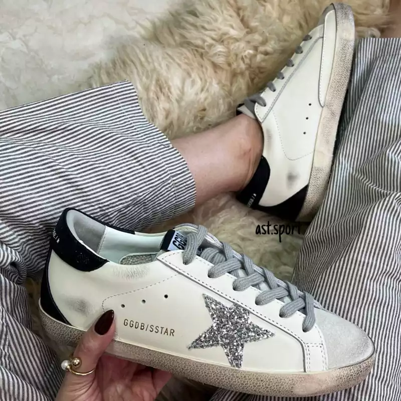 گلدن گوس سوپر استار | Golden Goose Super Star White Silver