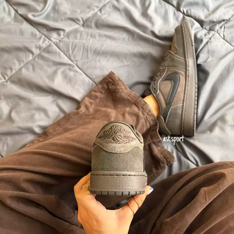 نایک جردن تراویس اسکات قهوه ای | Nike Jordan Travis Scott Velvet Brown