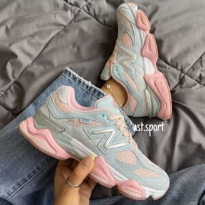 کتونی نیوبالانس 9060 آبی صورتی | New Balance 9060 Blue Pink