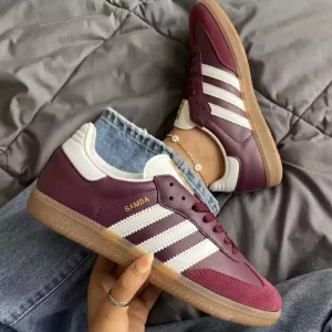 کتونی آدیداس سامبا زرشکی | Adidas Samba Maroon